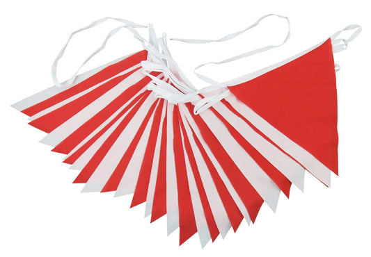 Red & White Bunting