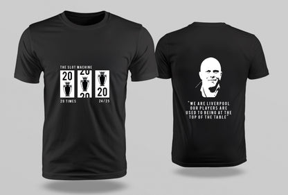 The Slot Machine Black T-Shirt